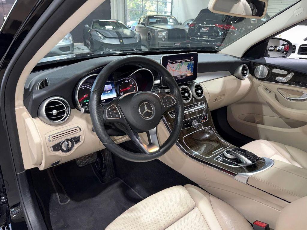 used 2018 Mercedes-Benz C-Class car, priced at $17,495