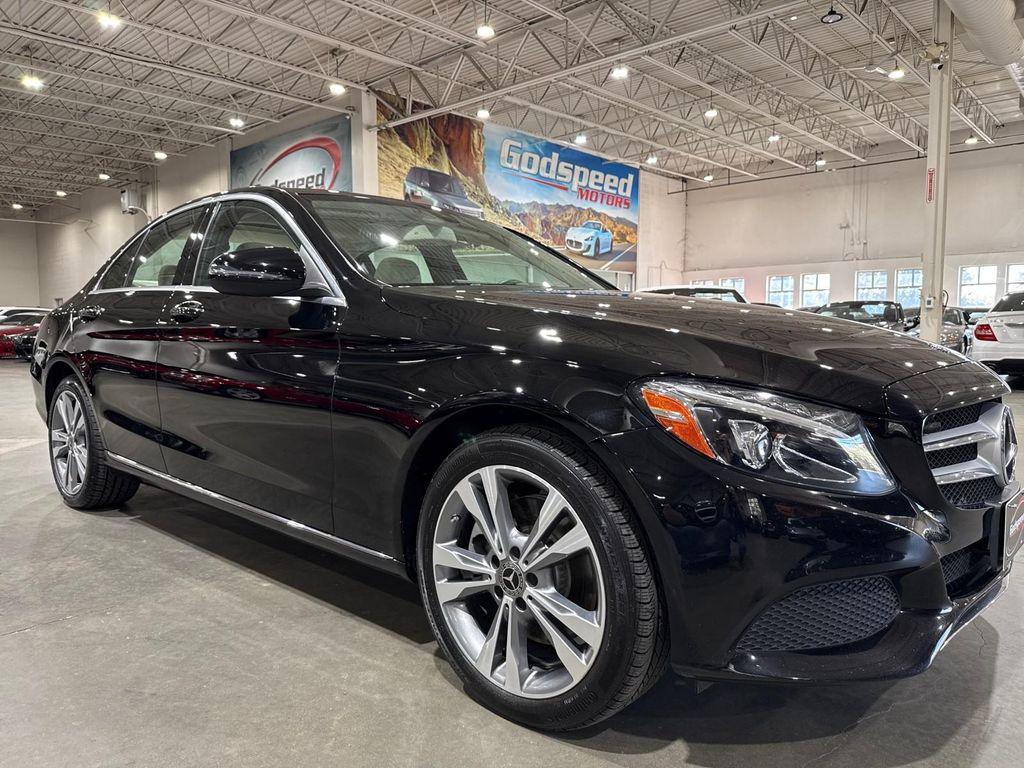 used 2018 Mercedes-Benz C-Class car, priced at $17,495