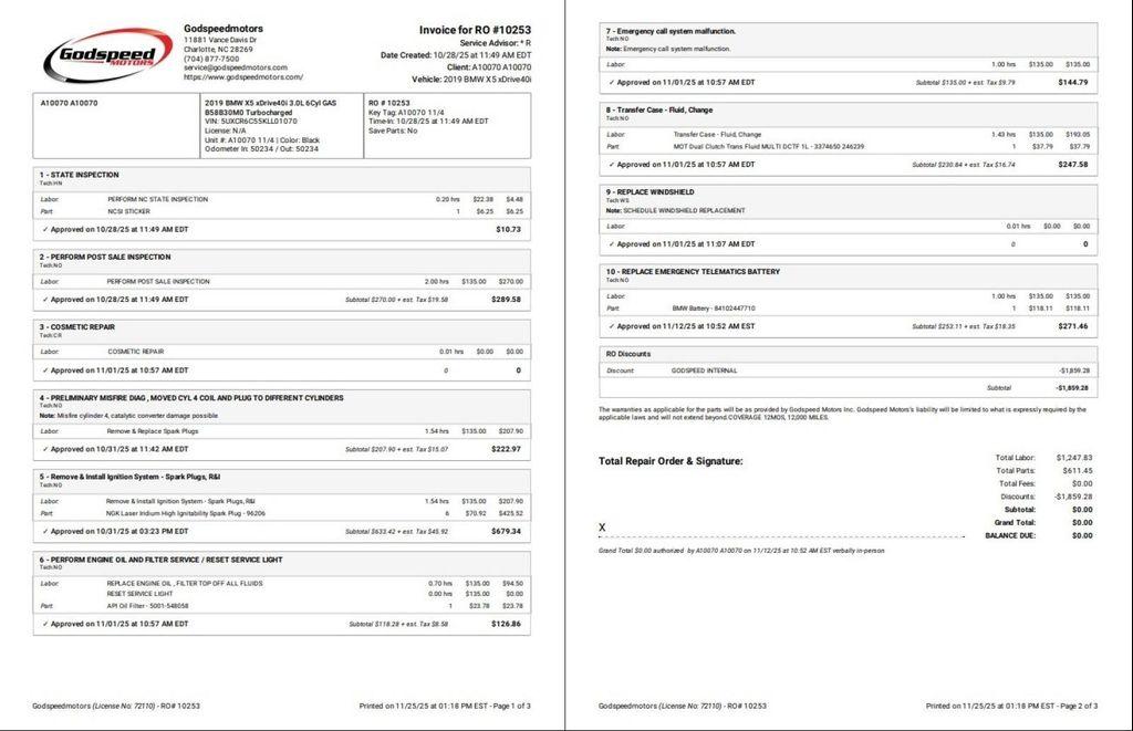 used 2019 BMW X5 car, priced at $28,995