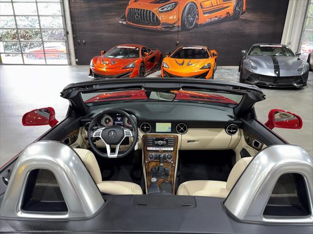 used 2015 Mercedes-Benz SLK-Class car, priced at $23,995