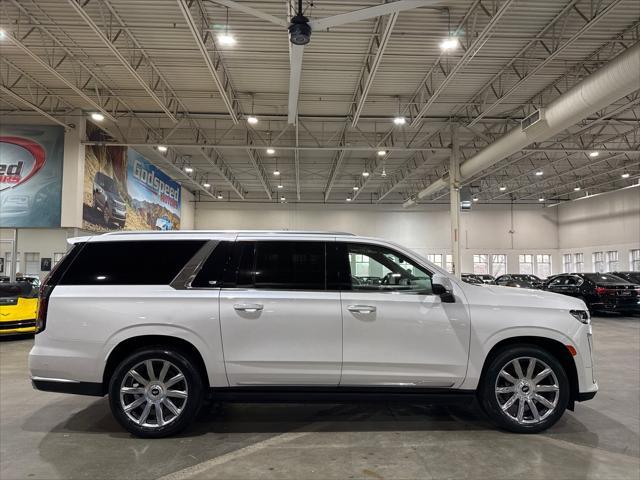 used 2021 Cadillac Escalade ESV car, priced at $69,495