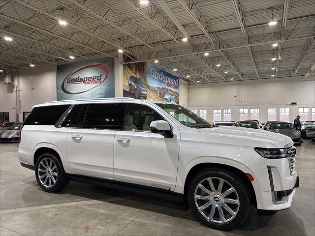 used 2021 Cadillac Escalade ESV car, priced at $69,495