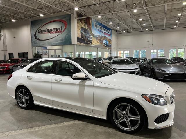 used 2015 Mercedes-Benz C-Class car, priced at $20,995