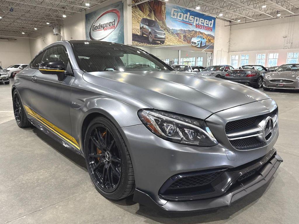 used 2017 Mercedes-Benz AMG C 63 car, priced at $38,995