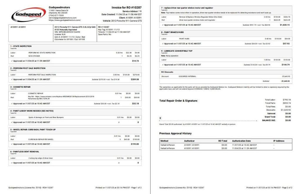 used 2012 Porsche 911 car, priced at $59,995