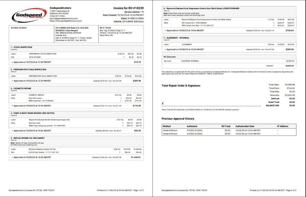 used 2014 BMW 428 car, priced at $15,995