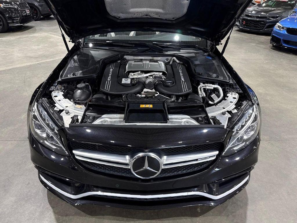 used 2018 Mercedes-Benz AMG C 63 car, priced at $32,995