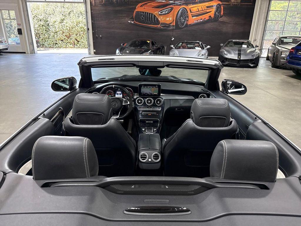 used 2018 Mercedes-Benz AMG C 63 car, priced at $32,995