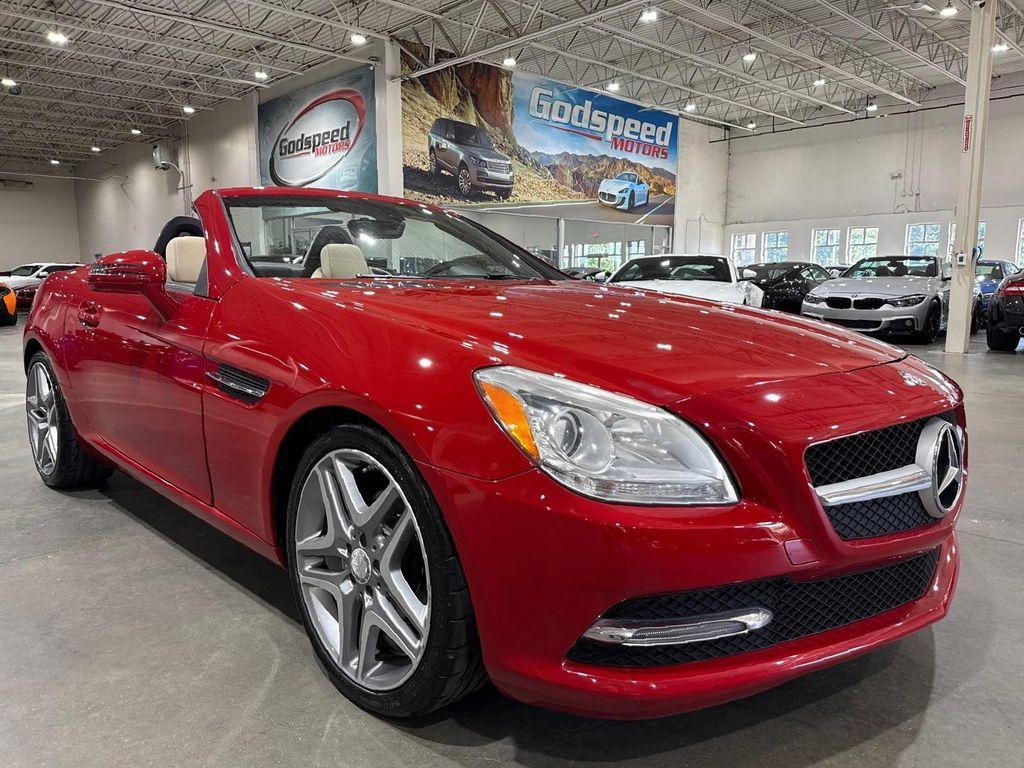 used 2015 Mercedes-Benz SLK-Class car, priced at $13,995