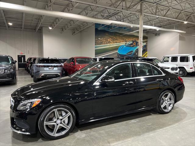 used 2015 Mercedes-Benz C-Class car, priced at $16,495