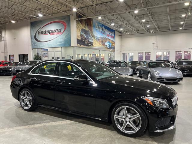 used 2015 Mercedes-Benz C-Class car, priced at $16,495