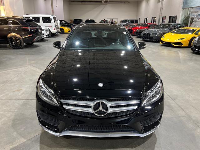 used 2015 Mercedes-Benz C-Class car, priced at $16,495