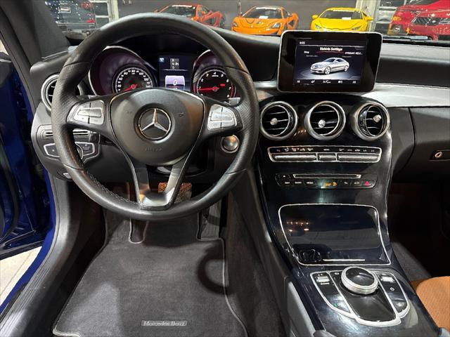 used 2017 Mercedes-Benz C-Class car, priced at $21,995