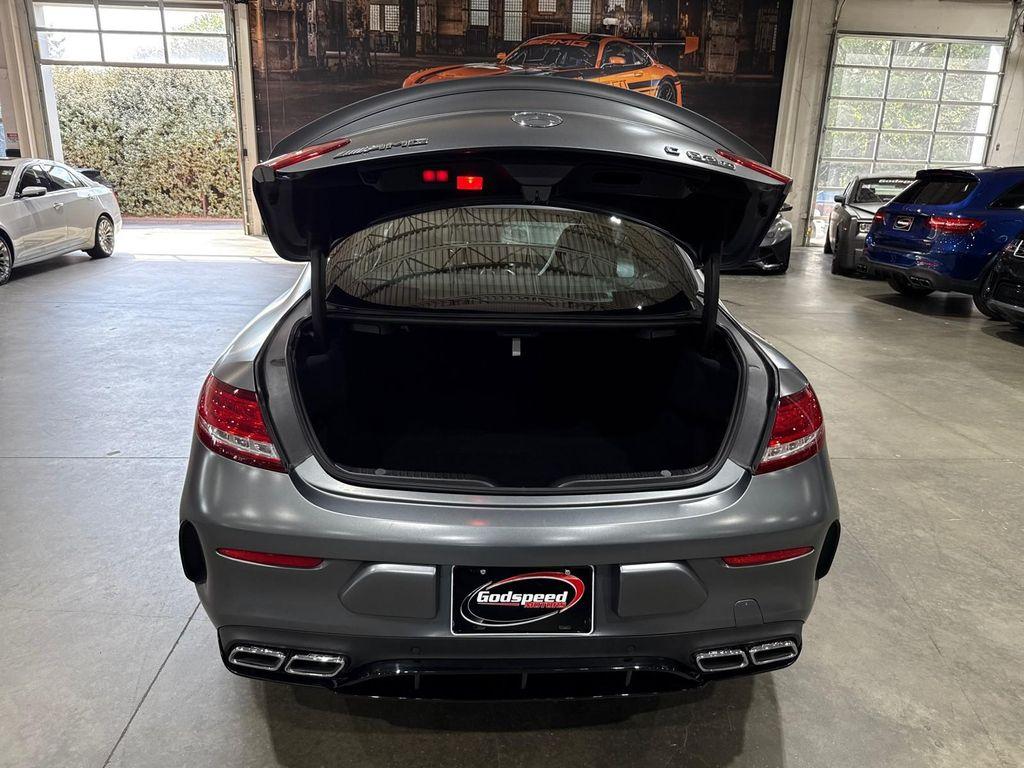 used 2017 Mercedes-Benz AMG C 63 car, priced at $38,995