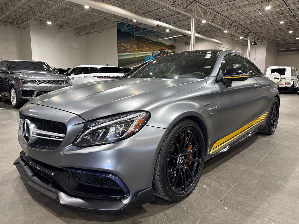 used 2017 Mercedes-Benz AMG C 63 car, priced at $38,995