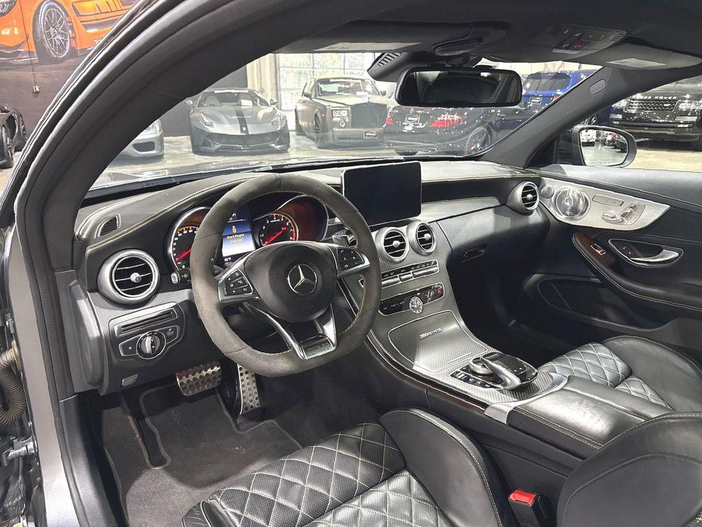 used 2017 Mercedes-Benz AMG C 63 car, priced at $38,995