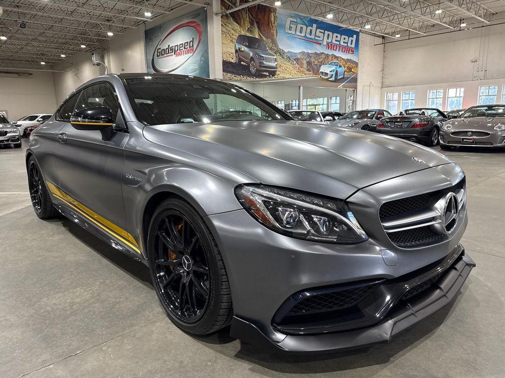 used 2017 Mercedes-Benz AMG C 63 car, priced at $38,995