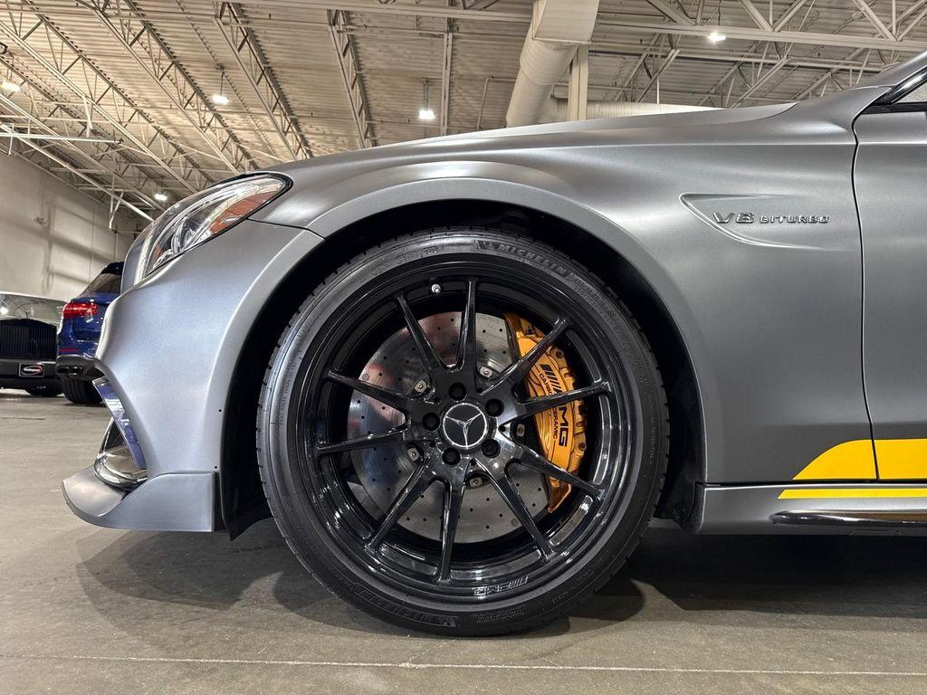 used 2017 Mercedes-Benz AMG C 63 car, priced at $38,995