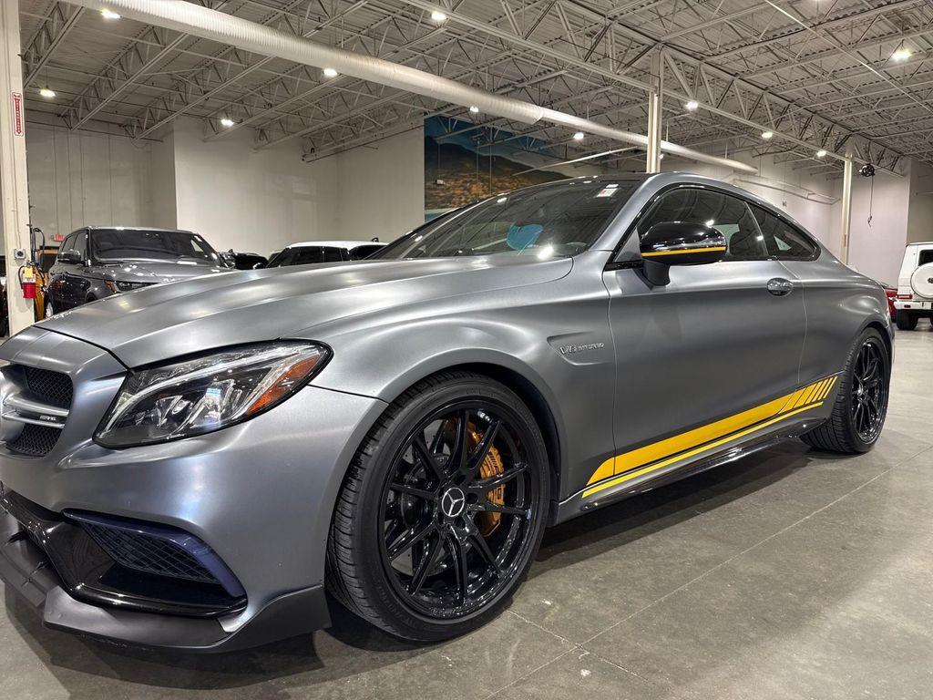 used 2017 Mercedes-Benz AMG C 63 car, priced at $38,995