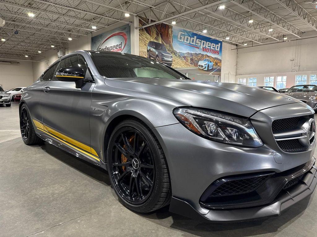 used 2017 Mercedes-Benz AMG C 63 car, priced at $38,995