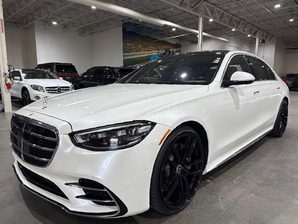 used 2022 Mercedes-Benz S-Class car, priced at $62,995