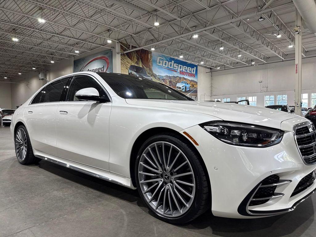 used 2022 Mercedes-Benz S-Class car, priced at $62,995
