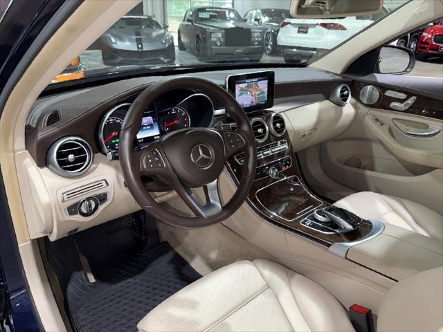 used 2015 Mercedes-Benz C-Class car, priced at $15,995