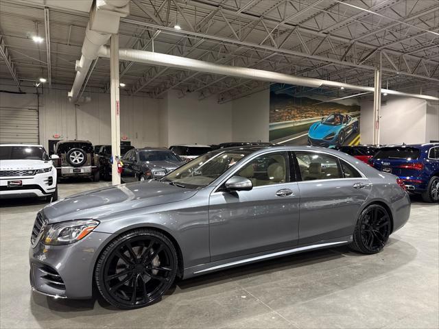 used 2018 Mercedes-Benz S-Class car, priced at $34,995