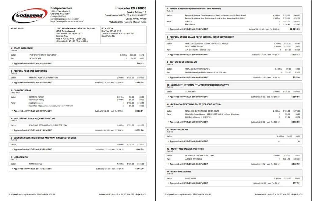 used 2017 Porsche Macan car, priced at $29,995
