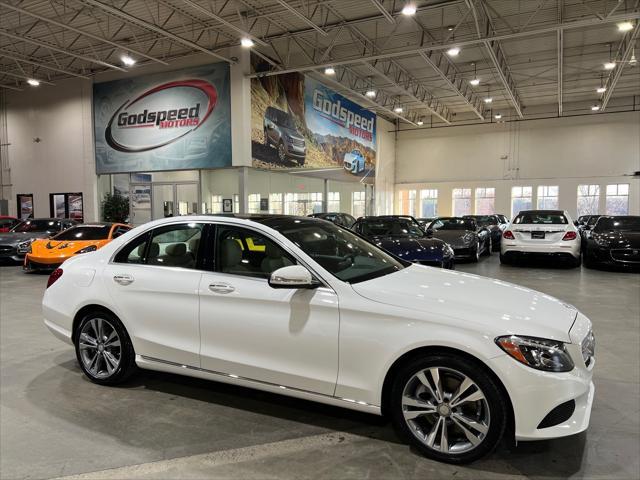 used 2015 Mercedes-Benz C-Class car, priced at $15,995