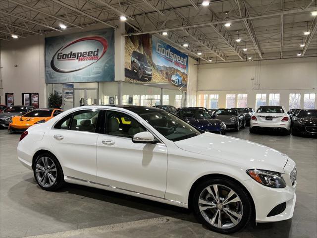 used 2015 Mercedes-Benz C-Class car, priced at $15,995