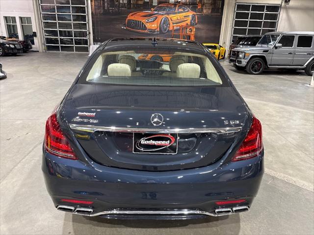 used 2019 Mercedes-Benz AMG S 63 car, priced at $63,995