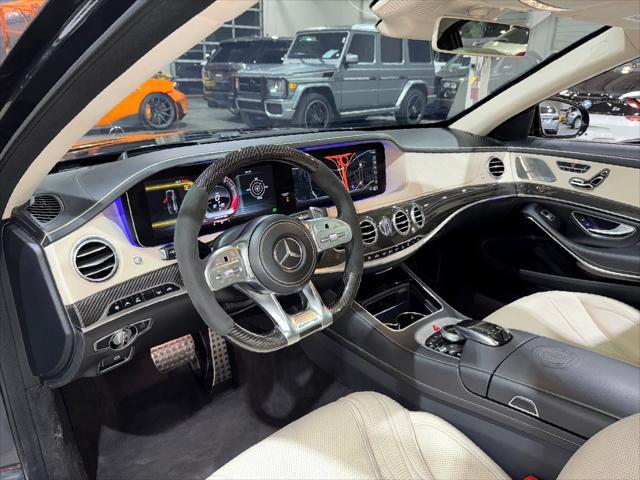 used 2019 Mercedes-Benz AMG S 63 car, priced at $63,995