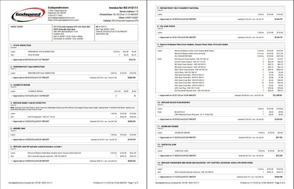 used 2013 Porsche Cayenne car, priced at $24,995