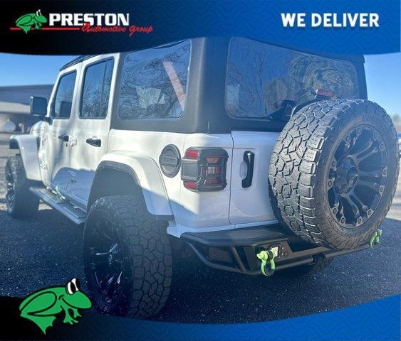 used 2022 Jeep Wrangler Unlimited car, priced at $36,581