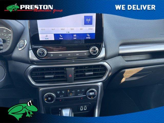 used 2022 Ford EcoSport car, priced at $20,900