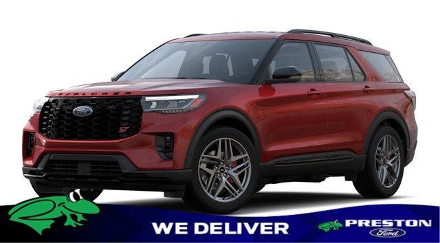 new 2025 Ford Explorer car, priced at $60,355