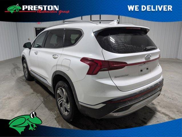 used 2021 Hyundai Santa Fe car, priced at $18,250