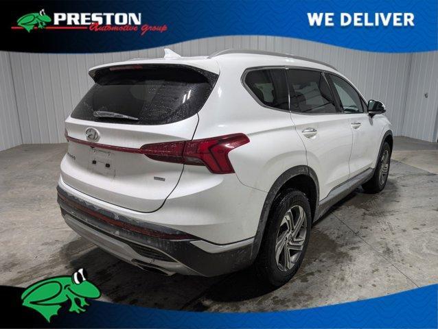 used 2021 Hyundai Santa Fe car, priced at $18,250