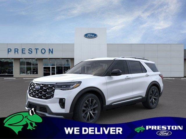 new 2025 Ford Explorer car, priced at $57,586