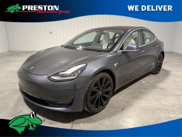 used 2018 Tesla Model 3 car, priced at $25,000