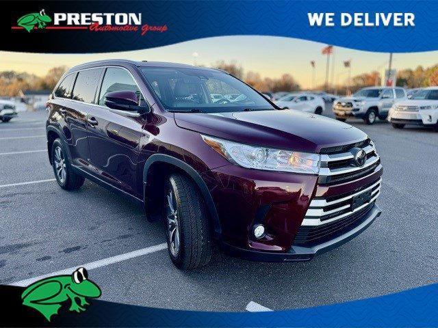 used 2019 Toyota Highlander car, priced at $26,500