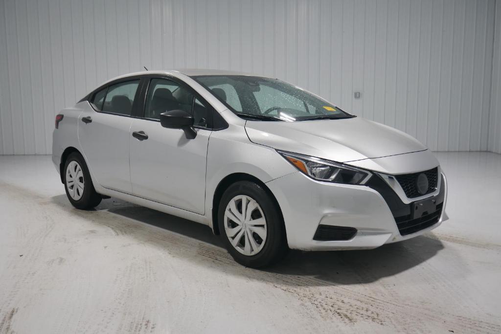 used 2021 Nissan Versa car, priced at $18,000