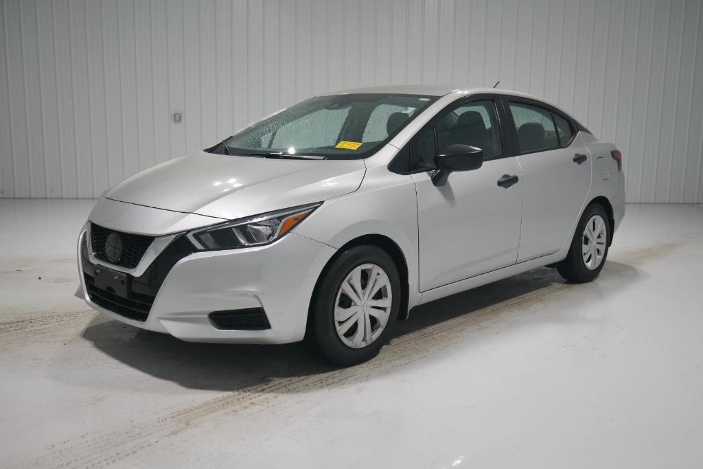 used 2021 Nissan Versa car, priced at $18,000