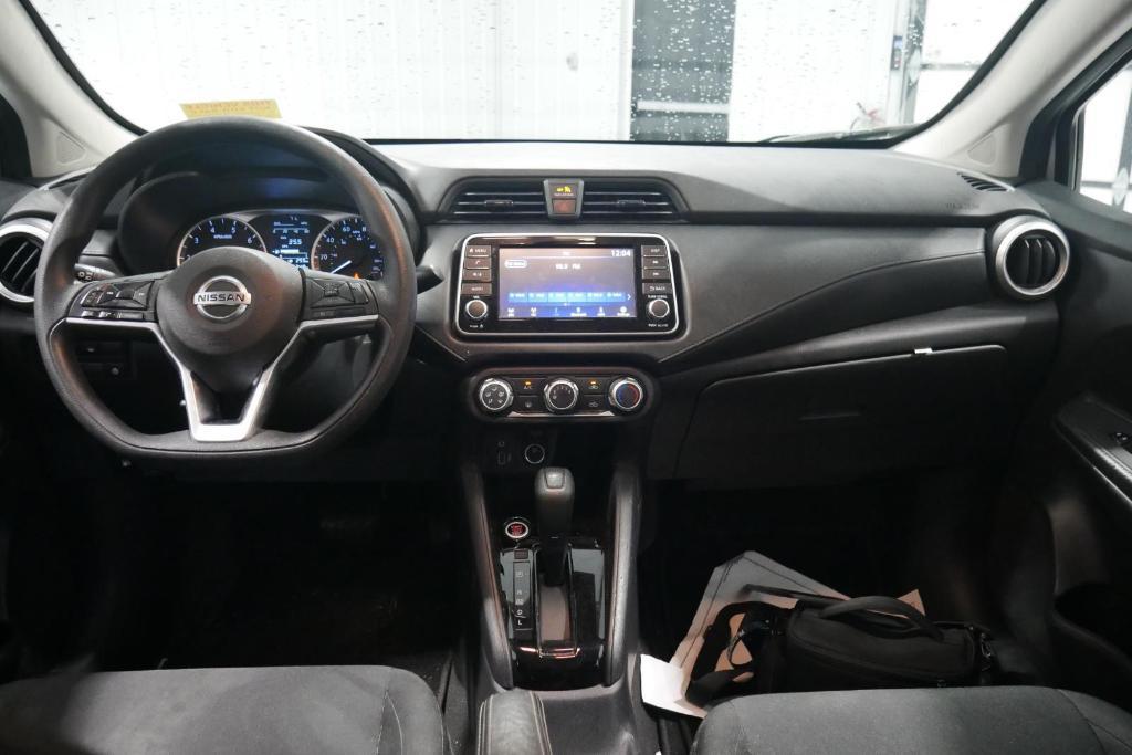 used 2021 Nissan Versa car, priced at $18,000