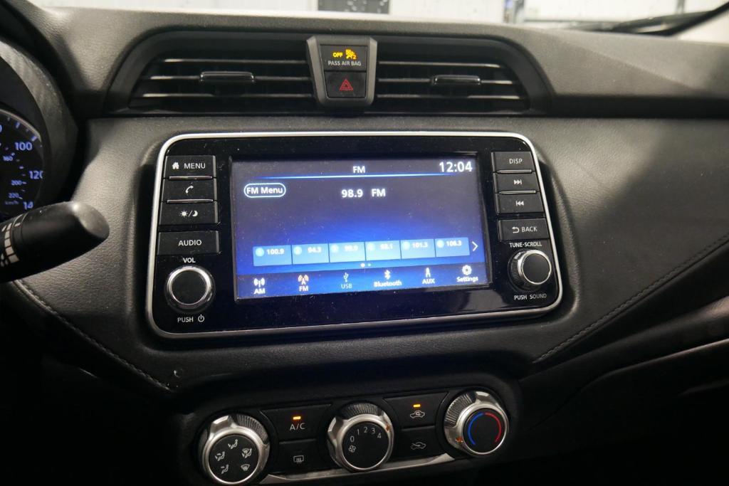 used 2021 Nissan Versa car, priced at $18,000
