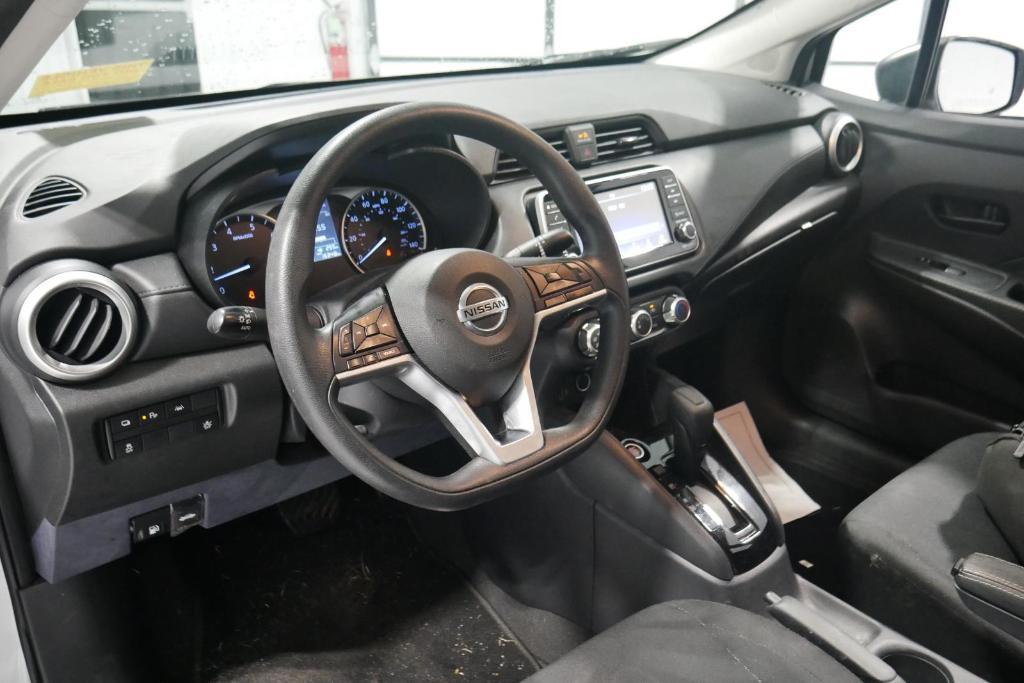 used 2021 Nissan Versa car, priced at $18,000