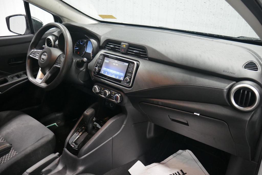used 2021 Nissan Versa car, priced at $18,000
