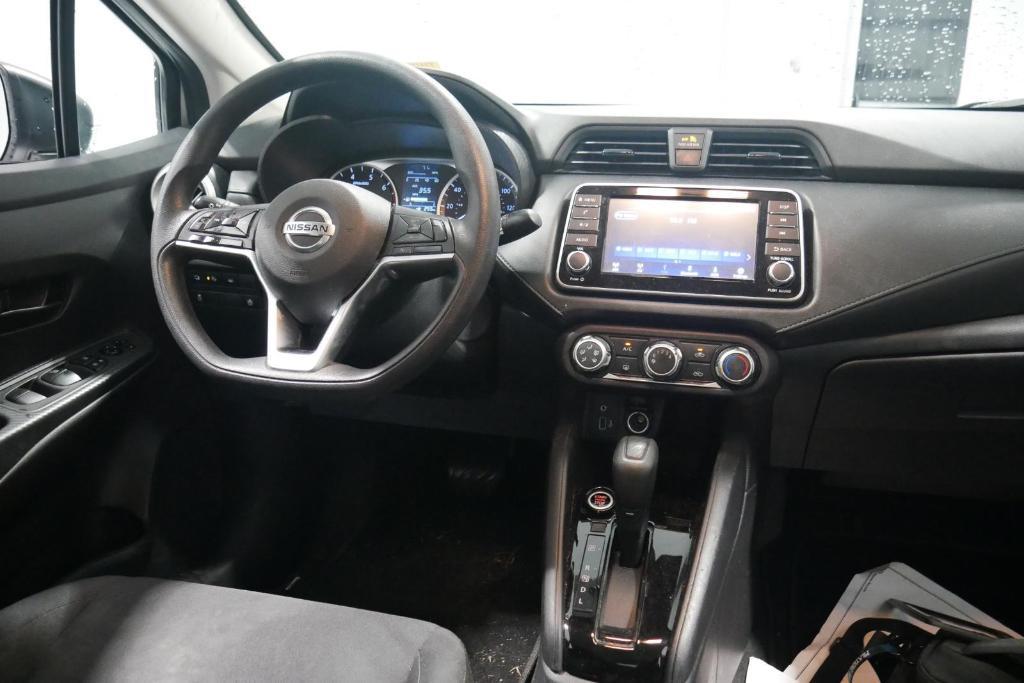 used 2021 Nissan Versa car, priced at $18,000