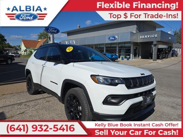 used 2022 Jeep Compass car, priced at $24,587